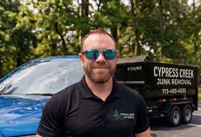Brandon Maddox, owner of Cypress Creek Junk Removal